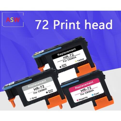 Print head for HP72 for hp 72 printhead C9380A C9383A C9384A DesignJet T1100 T1120 T1120ps T1300ps T2300 T610 T770 T790 T795