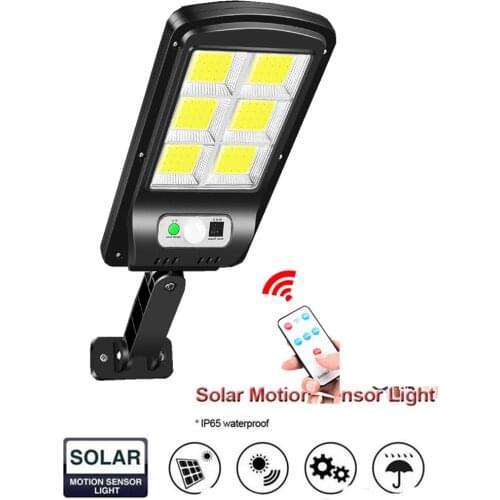 Tabular oblong Solar Lamp Outdoor Torch Lights Safety Waterproof Garden Décor street security lighting motion sensor remote rota