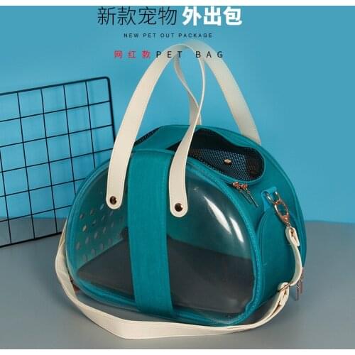 Messenger Bag Cat Diaper Bag Pet Backpack PVC Space Capsule Cat Bag Transparent Hand Cat Bag