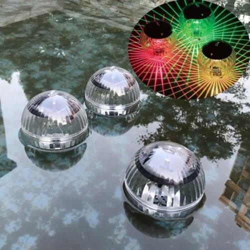 LED Disco Light Pool Light Solar Water Drift Lamp Floating Underwater Glow Show Swimming Pool Tub Spa Lamp Swimming Pool Lights
