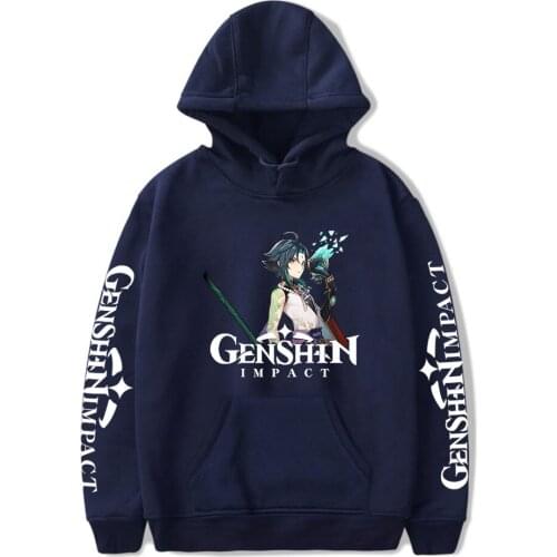 Hot Game Genshin Impact Print Hoodies Sweatshirts Men Women Streetwear Hoodie Pullover Hip Hop Unisex Winter Tracksuit Clothes