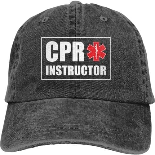 Cpr Instructor Baseball Cap cowboy hat Peaked cap Cowboy Bebop Hats Men and women hats