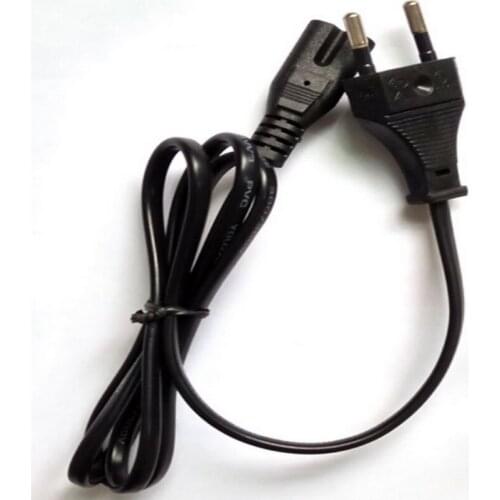 1pc Power Cord Cable EU JP AU UK European Japan Australian 2 Prong Port For Portable Laptop AC Adapter Cord Lead 2 Pin Top line