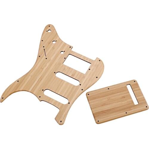 1 Ply Guitar Pickguard Scratch Plate and Back Plate For ST Electric Guitar