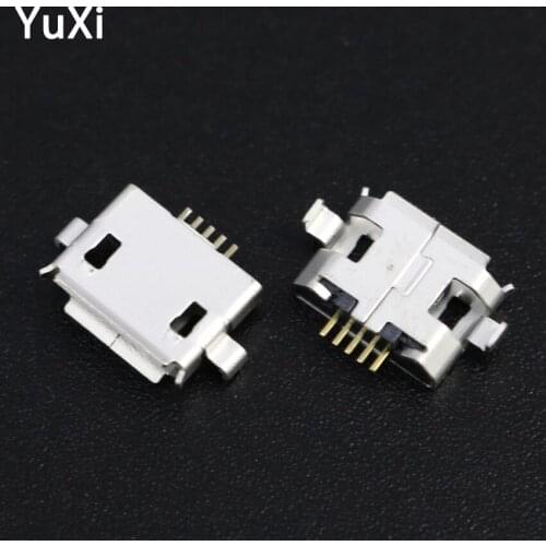 10pcs Micro USB Charging Connector Socket Jack Power Port Dock For MP3 Lenovo Xiaomi Samsung Bluetooth Speaker Electronic toys