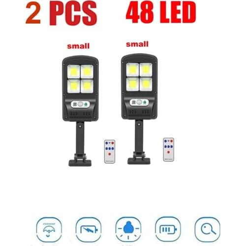 2 pcs tabular oblong LED Solar Pendant Lights Outdoor Indoor Auto On Off Solar Lamp for Room Balcony Terrace motion sensor remot