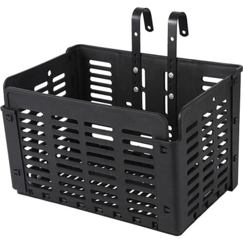 Bicycle Spray Paint Is Not Easy To Rust Easy To Install PP Material Foldable Basket Riding Accessories
