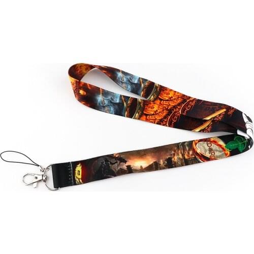BG1371 Movie Keychain Lanyards Cool Neck Strap Mobile Phone Keys ID Card Holder Lanyard For Keys DIY Hanging Rope Lanyards