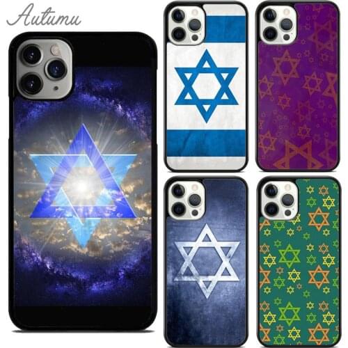 David Jewish Star Symbol Phone Case for iPhone 11 12 Pro Max mini X XR XS SE 2020 5 6S 7 8 Plus Samsung Galaxy S8 S9 S10 Cover