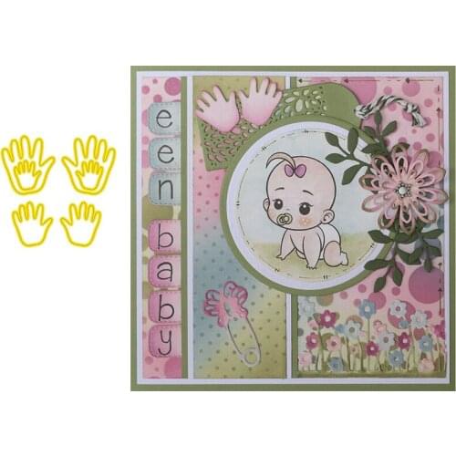 Baby Palm Metal Cutting Dies For DIY Scrapbooking Embossing Photo Album Paper Cards Making Crafts Supplies New 2019 Dies