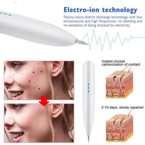 Laser Plasma Pen Tattoo Remaval Machine Skin Tag Removal Mole Remover Freckles Wart Tattoo Dark Spot Remover Beauty care Tool