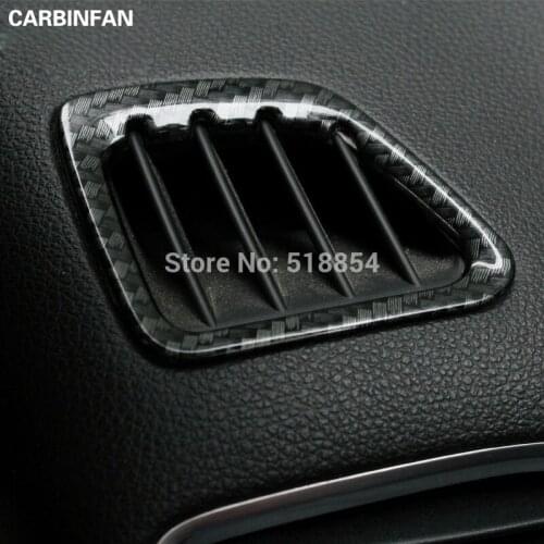 DASHBOARD AIR VENT TRIM COVER BEZEL GARNISH FRONT INSERT FRAME OUTLET 2PCS/SET FOR BUICK OPEL VAUXHALL MOKKA ENCORE 2012-2016