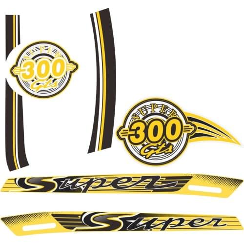 Motorcycle Body Shell For PIAGGIO VESPA GTS SUPER 300 GTS300 Sport Decal Paster Sticker