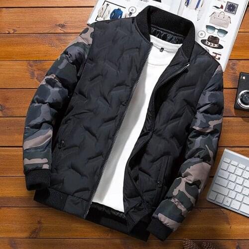 Oeny Mens Camouflage Jackets