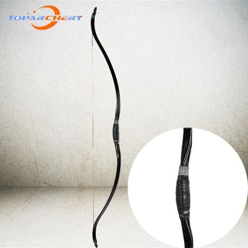 Toparchery Hunting Bow 25-45 Ibs Recurve Bow for Shooting Archery Traditional Longbow Outdoor Target Shooting