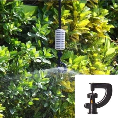 Rotary Sprinkler Automatic Irrigation Sprayer Garden Gardening Micro Irrigation Sprinkler Greenhouse Rotating Nozzle M109