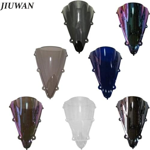 1pc Motorcycle Screen Protective Glass For Yamaha YZF1000 R1 04-05-06 Motorcycle Windshield Double Bubble Windscreen Decorative