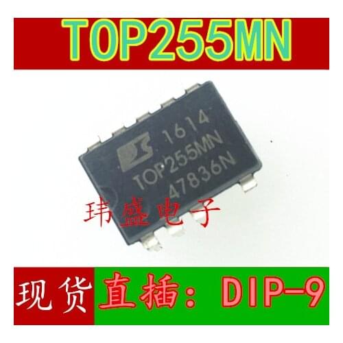 10pcs TOP255MN TOP255 DIP-9