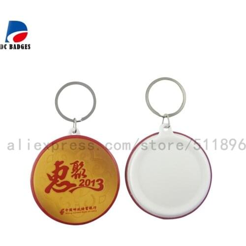 1000sets of 2-1/4"( 58mm) button Keychain material blank button parts, Tin button machine making