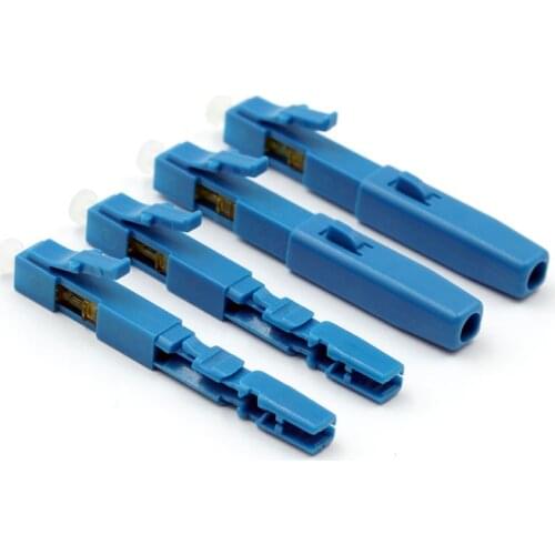 50pcs LC/UPC Field Installation Connector Fast Connector for Drop Cable