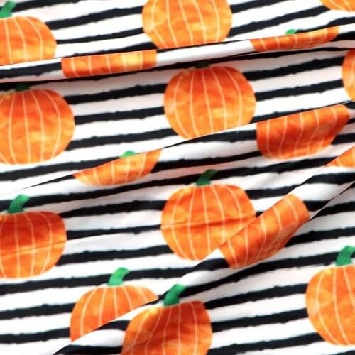 50*145cm Halloween Skeleton Candy Double Brushed Poly Knit Stretch Fabric Sewing Quilting Needlework DIY Handmade Cloth,c20133
