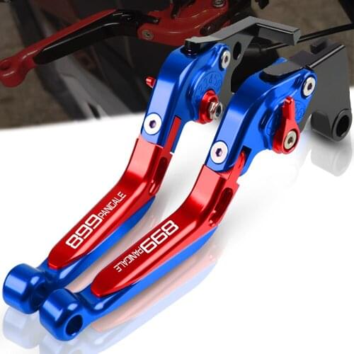 Motorcycle CNC Accessories Handbrake Folding Extendable Adjustable Clutch Brake Levers FOR DUCATI 899 Panigale 2014 2015 Parts