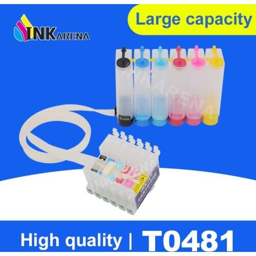 Ciss Ink System for Epson R200 R220 R300 R300M R320 R340 RX500 RX600 RX620T0481 Printer CISS Continuous Tank