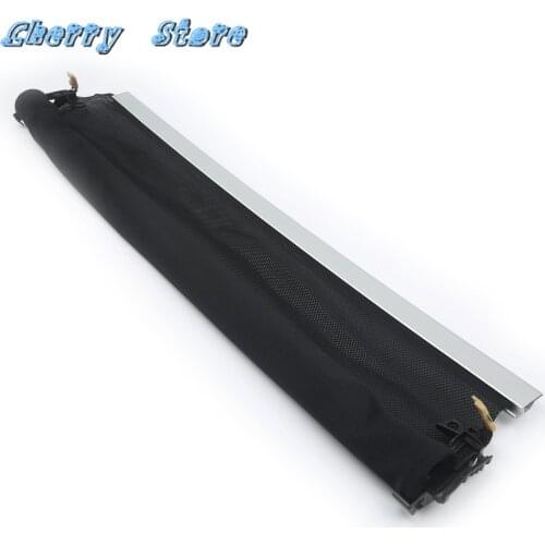 Black Sunshade Sunroof Cover 4GD8773075L9 Sun Shutter Glass Sliding Roof Gauze Nylon Cloth Car Curtains For Audi A6 RS6 2013-18