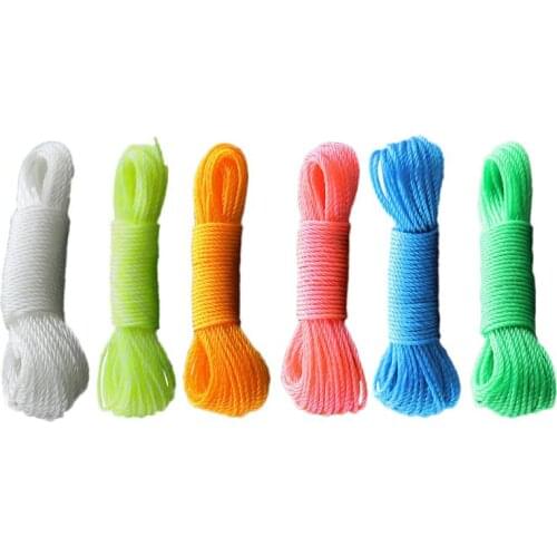 Color Clothes Nylon Rope Portable Suspension Non-slip Tool Rock Climbing Traction Bandage Net Rope Multifunctional Clotheslines