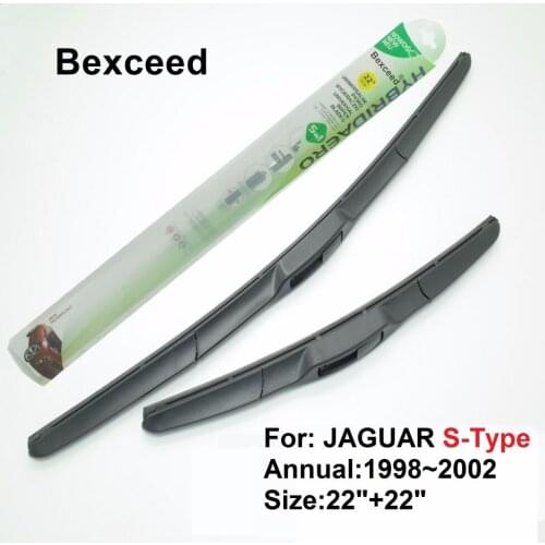 22"+22"High Quality Bexceed of Car windshield hybrid wiper blade for JAGUAR S-Type