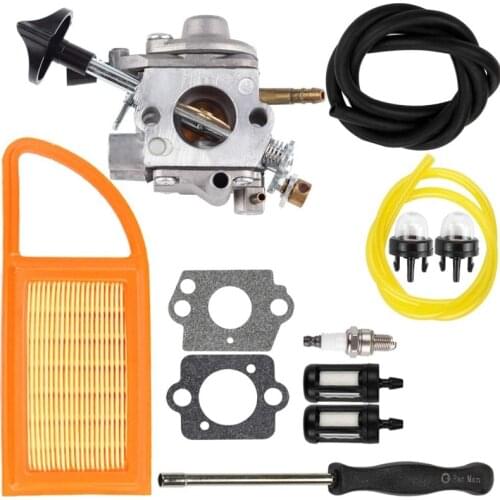 Carburetor Air Filter Fuel Carb Repower Kit for Stihl BR500 BR550 BR600 Backpack Blower Leaf Replace Parts