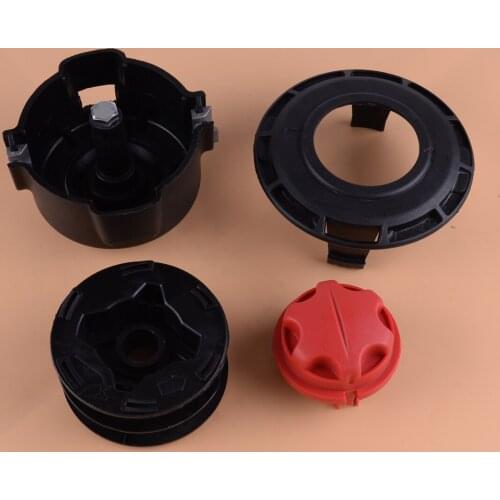LETAOSK 4pcs Easy Reel String Trimmer Head Cover Kit 308923014 120950010 Fit For Toro 51975 51955 51954 51974 51976 51977 51988