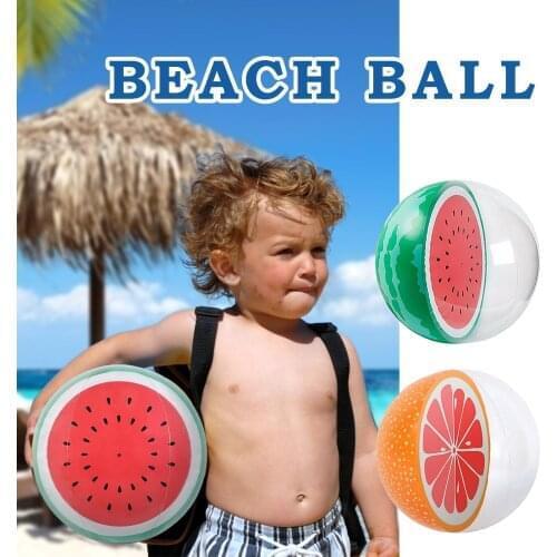 Cute Inflatable Beach Balls Pool Ball, Swimming Pool Decoration, Summer Water Fun and Birthday Parties - for Adults and Children