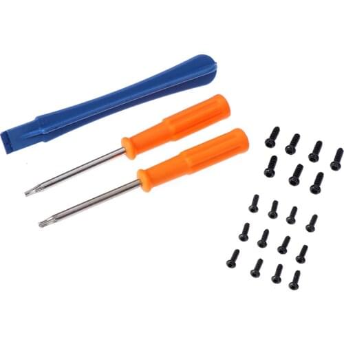 Game Tools Kit For Xbox One X S Slim/ Elite Gamepad Controller Torx T8H T6 Screwdriver Tear Down Repair Tool With Screws