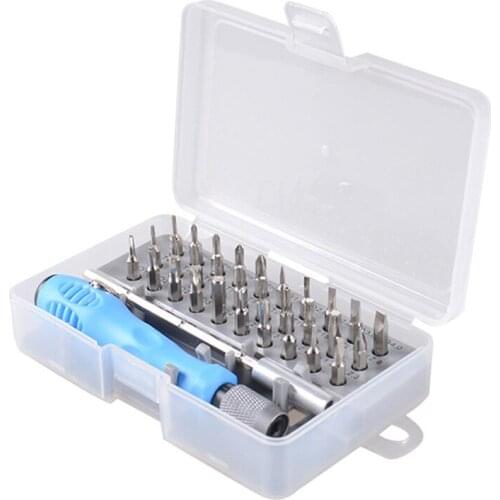 32 In 1 Precision Screwdriver Set Multi-function Phillips and Torx Screwdrivers Hand Tool Set for Laptop Computer Repair Tools