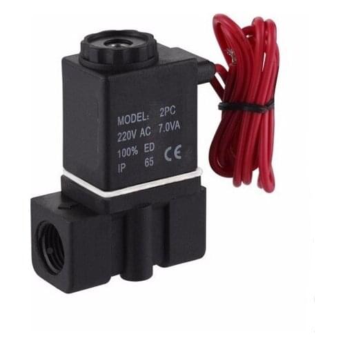 1/8" 1/4" 2way plastic solenoid valve for water DC12V,DC24V,AC36V,AC24V,AC110V,AC220V,AC380V