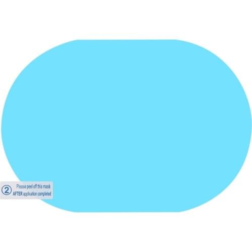 N0HF Car Rear View Mirror Rainproof Film Anti-Fog Clear Protective Sticker Anti-Scratch Waterproof Mirror Window Film for Car