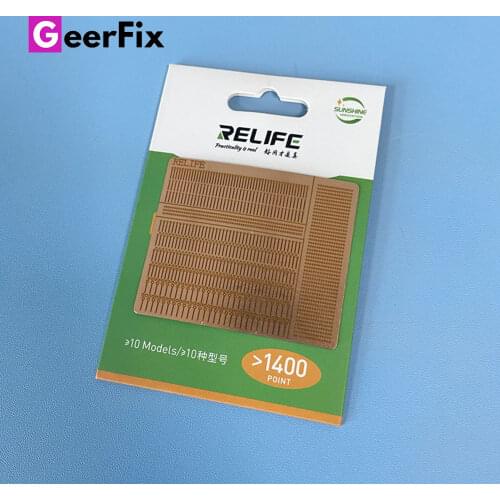 RELIFE RL-007GA Dot Repairing Solder Lug Spot Soldering Pad for iPhone Welding Board Flywire IC Repair Fix 1400 Dots
