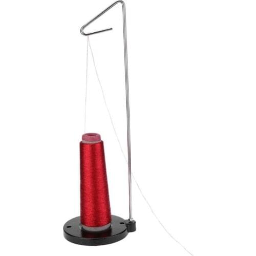 Sewing Accessories Supplies Thread Holder Seam Stand Carrier Single Cone Spool Metal Sewing Strip Embroidery Line Sewing Machine