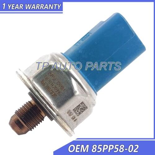 Fuel Rail Pressure Regulator Sensor OEM 85PP58-02 85PP5802 166380176R 166380783R 8201420996 Compatible With Renault