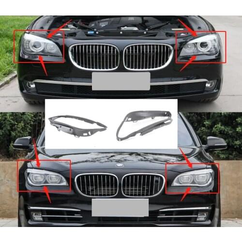 For 2009-2015 BMW 7 Series F01 F02 730 740 750 760 Lampshade Washer Headlight Seal Rubber Strip Sealing Ringl