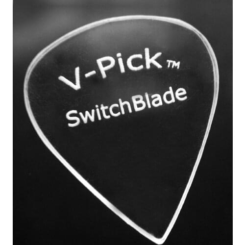 V-Picks SwitchBlade Ghost Rim Guitar Pick