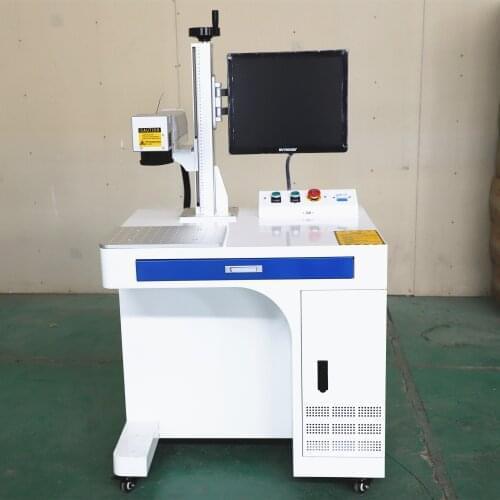 Rotary Axis Included Fiber Laser Marking Machine Metal Engraving Gold Silver Jewelry Cutting 20W 30W 50W For Stainless Steel