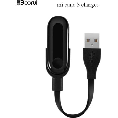 BOORUI mi band 3 charger USB Charging Data Cable For Xiaomi Mi Band 3 Bracelet USB Charger For MI Band 3 Smart Bracelets