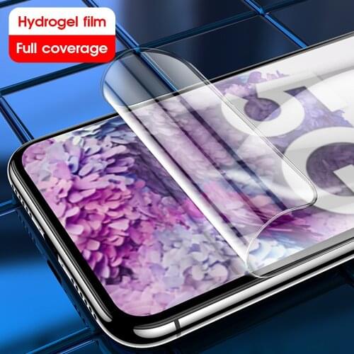 Screen Protector Film For Samsung S20 FE S20 Plus Ultra Glass Hydrogel Film For Samsung Galaxy s20fe G780F G781F S 20 Not Glass