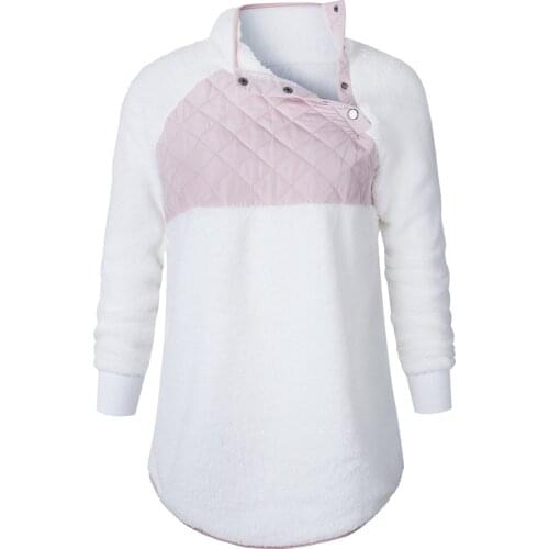 Women Hoodies Winter Autumn Turtleneck Sweatshirt Jumper Pullover Double Faced Pile Fleece Outwear Tops Harajuku S-3XL