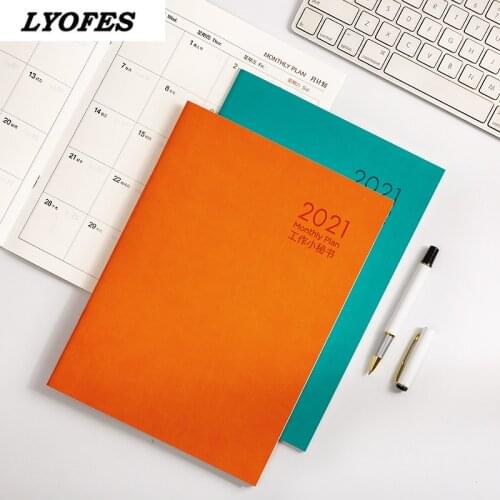 2021 2022 Planner Organizer A5 Notebook Agenda Daily Weekly Schedule Monthly School Office Supplies Journals Stationery Kpop