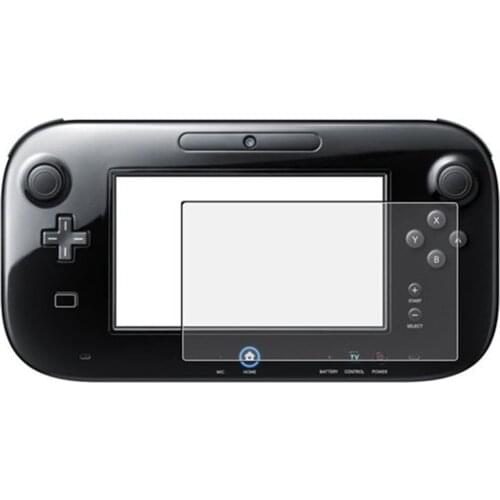 3 PCS Anti-Glare LCD Screen Skin Clear Film Protector Cover for Nintendo Wii U Gamepad