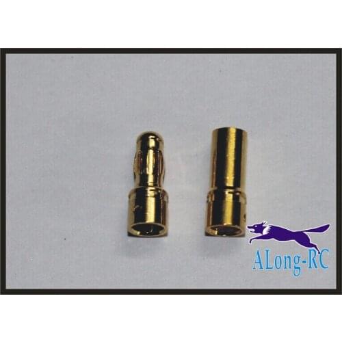 Free shipping 30 pairs 3.5mm banana jack formotor ESC /for airplane/hobby plane /RC model/airplane diy RC model