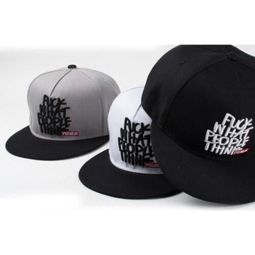 1PCS fashion snapback baseball cap wild personality hip hop hats flat-brimmed hat visor hat for men women